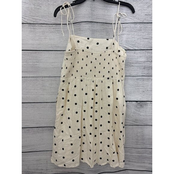 Old Navy Polka Dot Spaghetti Strap Dress w Pockets Size L - Picture 2 of 2